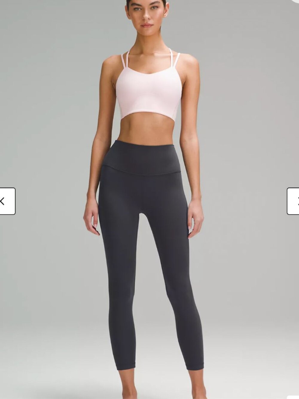 LULULEMON ALIGN HIGH RISE 25" | SIZE 4 | GRAPHITE GREY